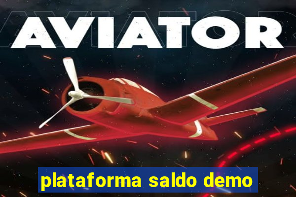 plataforma saldo demo