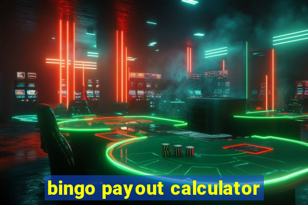 bingo payout calculator