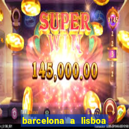 barcelona a lisboa de trem