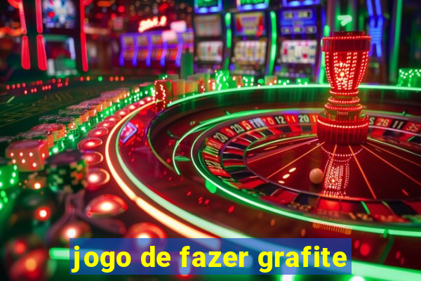 jogo de fazer grafite