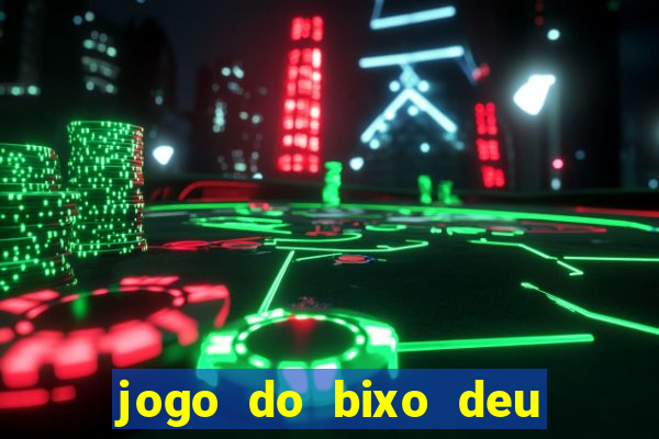 jogo do bixo deu no poste