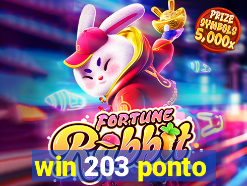 win 203 ponto