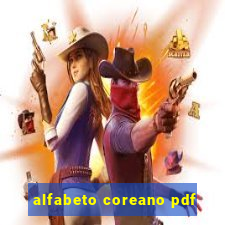 alfabeto coreano pdf