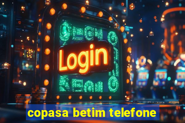 copasa betim telefone