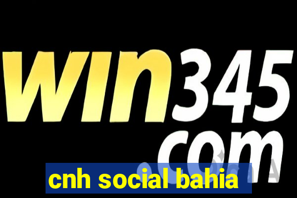 cnh social bahia