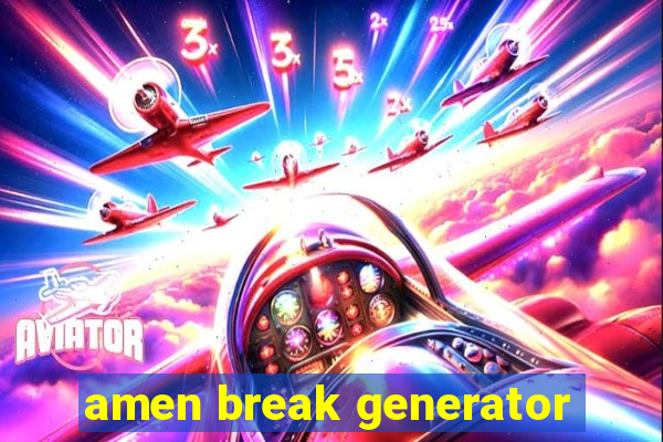 amen break generator