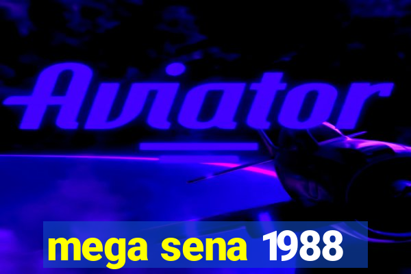 mega sena 1988