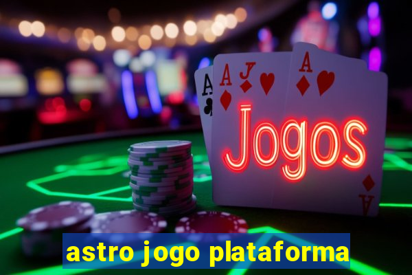 astro jogo plataforma