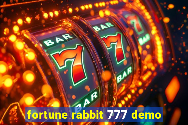 fortune rabbit 777 demo