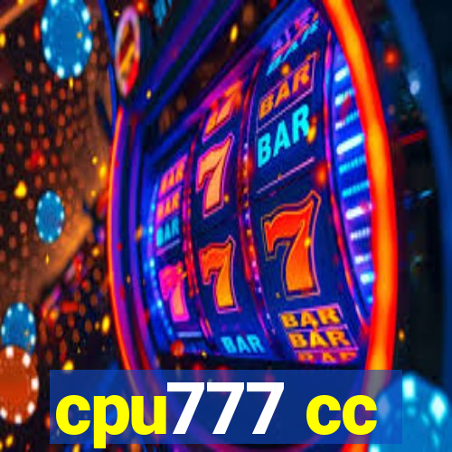 cpu777 cc