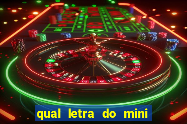 qual letra do mini dolar hoje