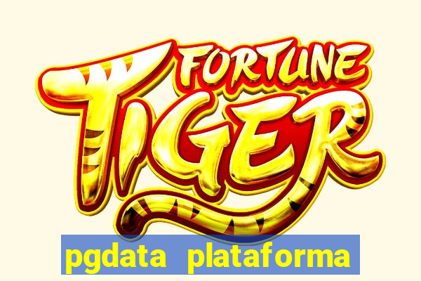 pgdata plataforma de jogos