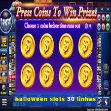 halloween slots 30 linhas