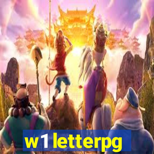 w1 letterpg