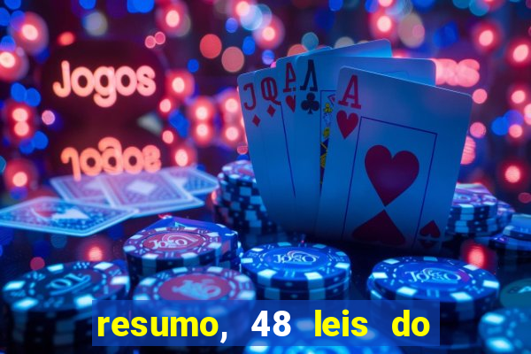 resumo, 48 leis do poder pdf