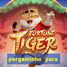 pergaminho para escrever dentro