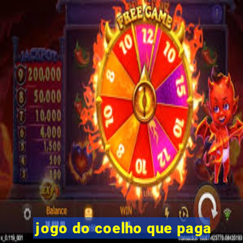 jogo do coelho que paga