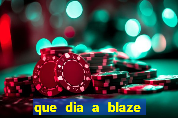 que dia a blaze paga o cashback