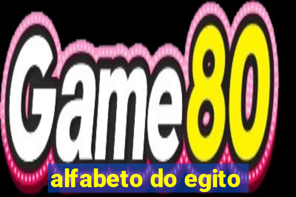 alfabeto do egito