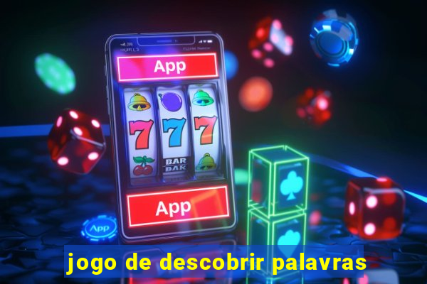 jogo de descobrir palavras