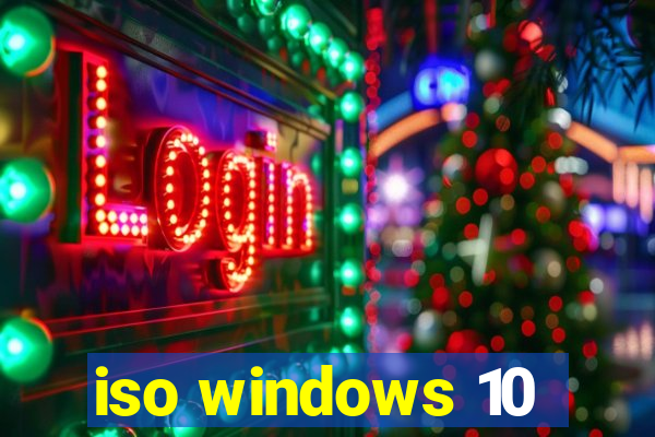 iso windows 10