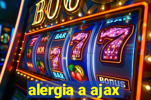 alergia a ajax