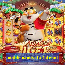 molde camiseta futebol