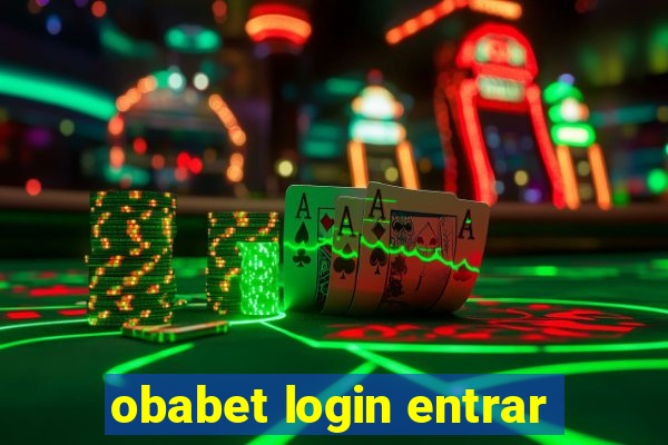 obabet login entrar