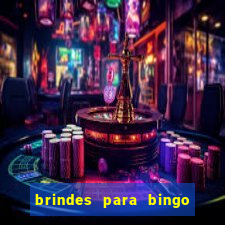 brindes para bingo de empresa