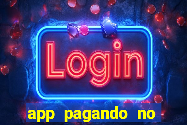 app pagando no cadastro via pix