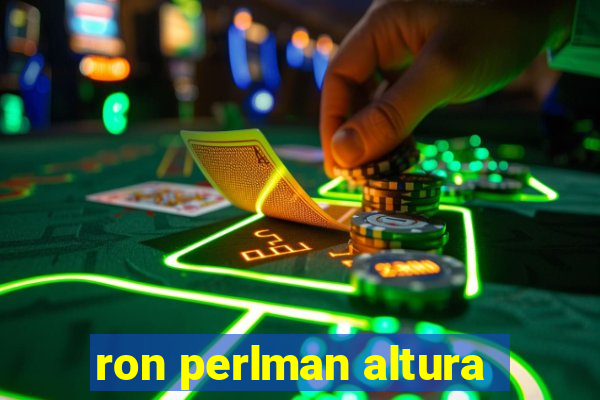 ron perlman altura