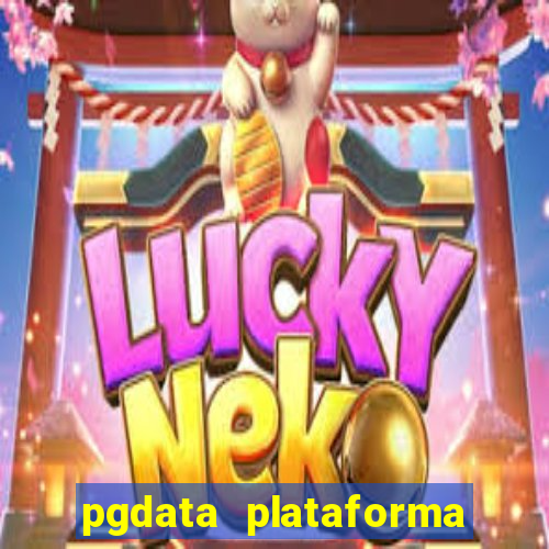 pgdata plataforma de jogos