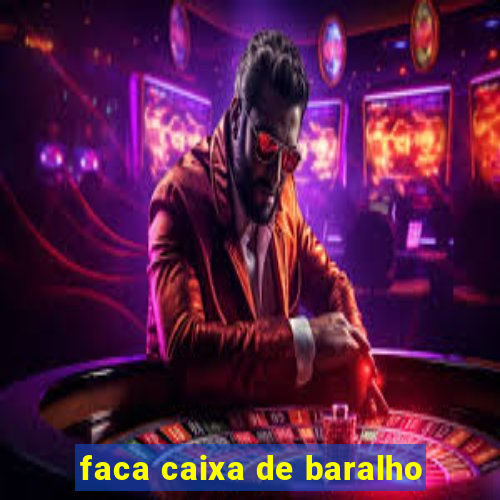 faca caixa de baralho