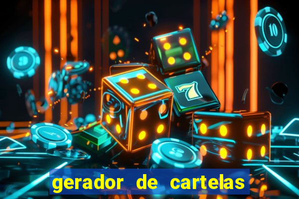 gerador de cartelas de bingo 1 a 99