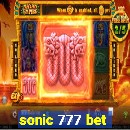 sonic 777 bet