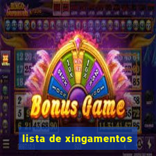 lista de xingamentos