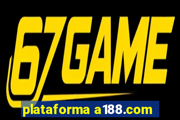 plataforma a188.com