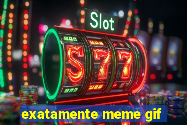 exatamente meme gif