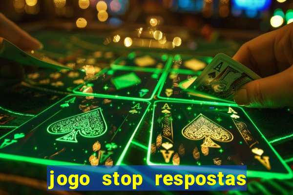 jogo stop respostas de a a z