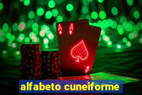 alfabeto cuneiforme