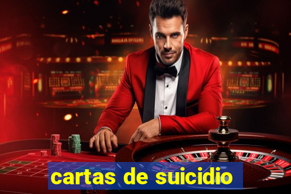 cartas de suicidio