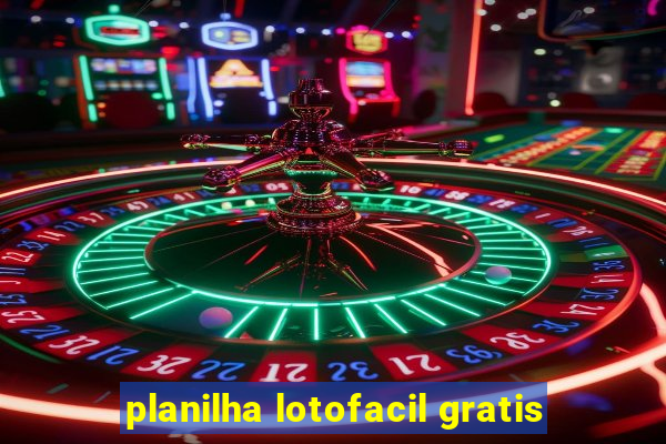 planilha lotofacil gratis