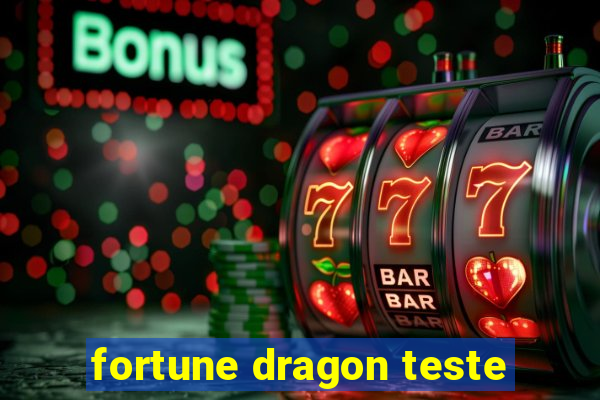 fortune dragon teste