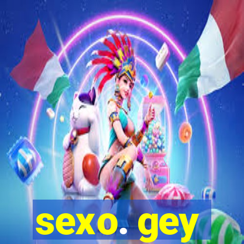 sexo. gey