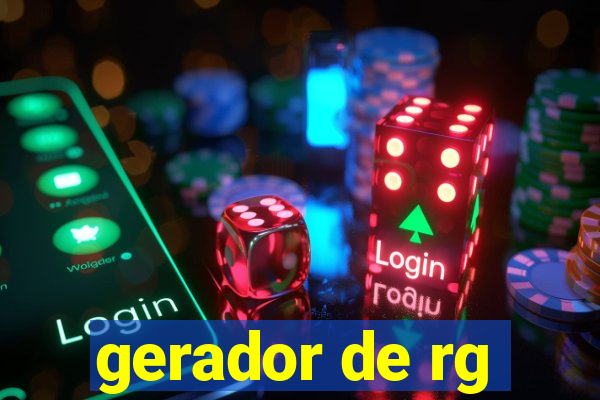 gerador de rg