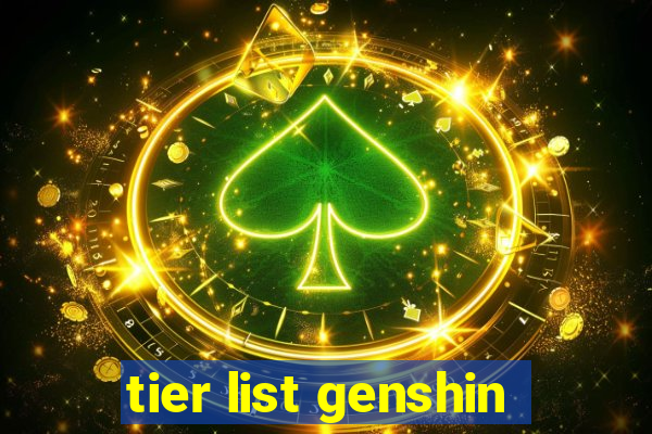 tier list genshin
