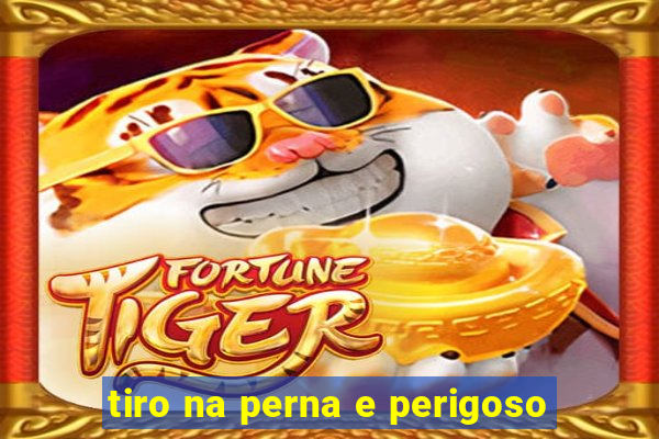 tiro na perna e perigoso