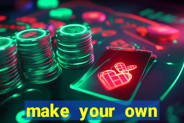 make your own bingo app