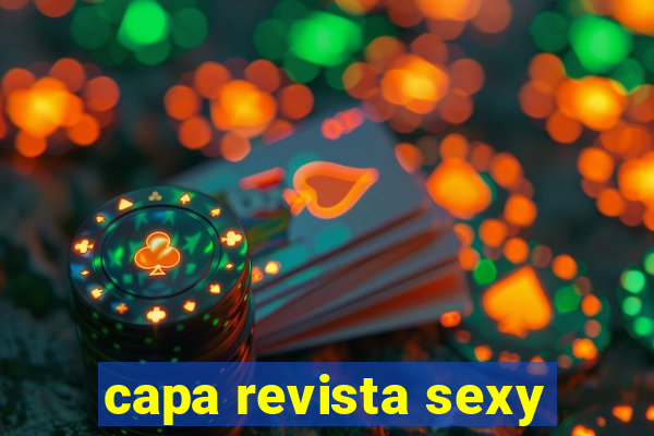 capa revista sexy