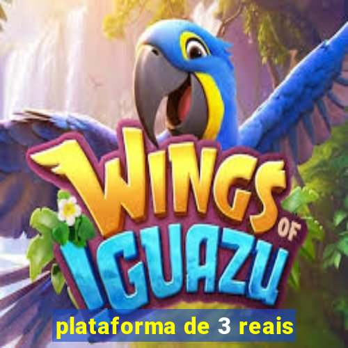 plataforma de 3 reais